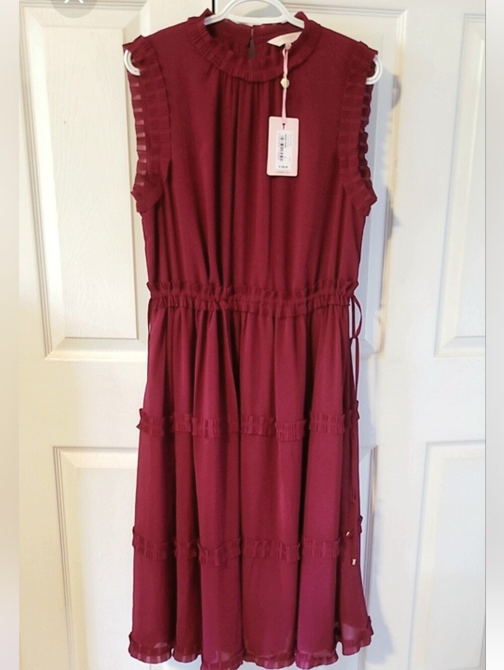 NWT Ted Baker Raspberry Sinita Dress